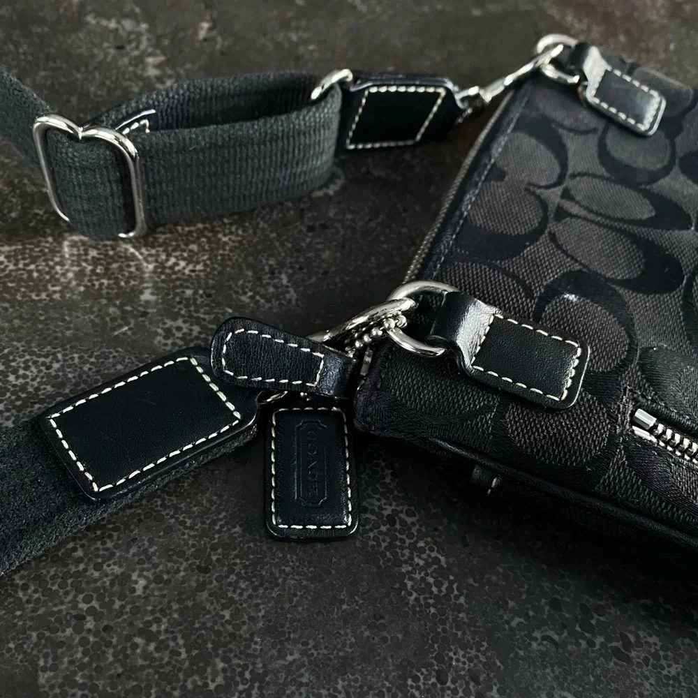 COACH Black Crossbody, Almost brand new - Picture 4 of 6